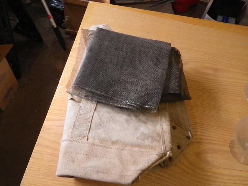 canvas bag and screen...