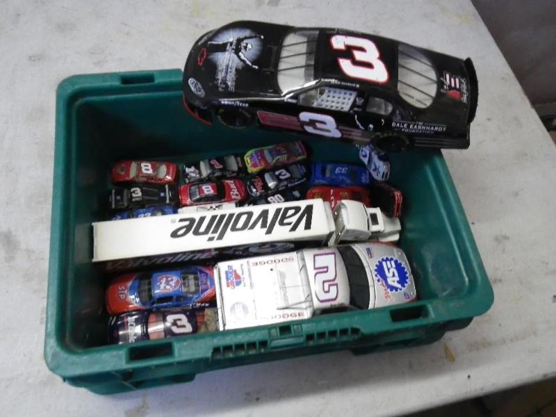 lot 34 image: tote of nascar emblem vehicles...
