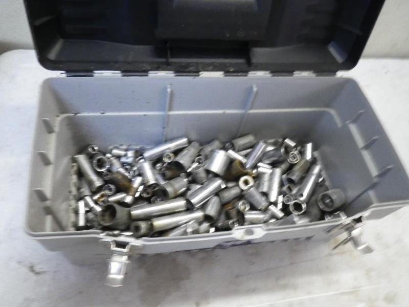 lot 60 image: toolbox full of wrenches...