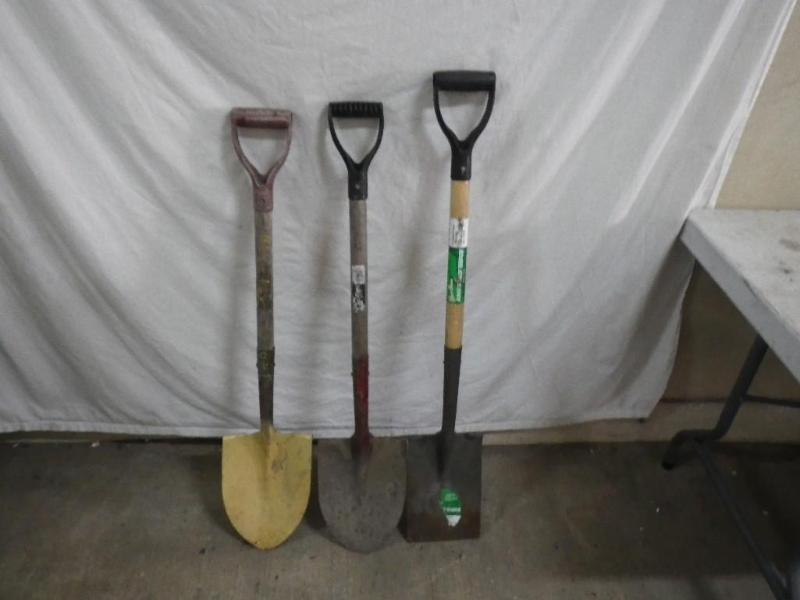 lot 63 image: shovels...
