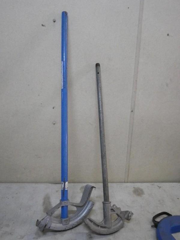 lot 74 image: 2 conduit benders...