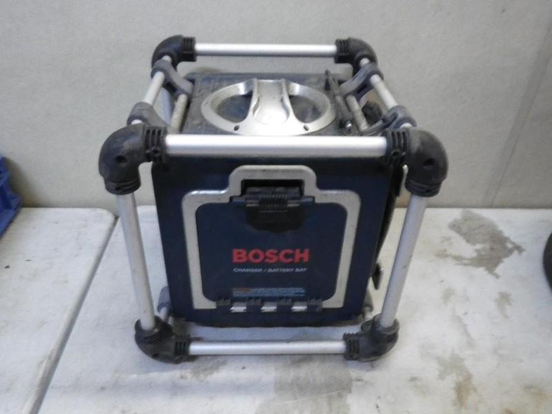 lot 84 image: Bosch radio battery charger...