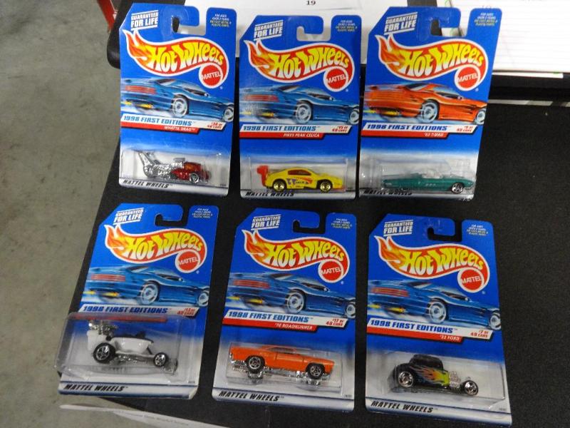 lot 19 image: HOT WHEELS &quot1998 FIRST EDITION...