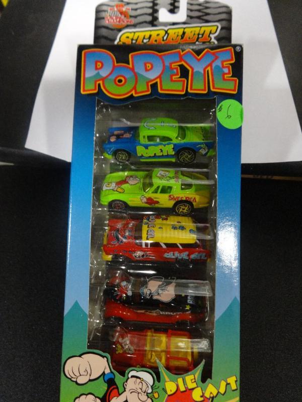 popeye hot wheels