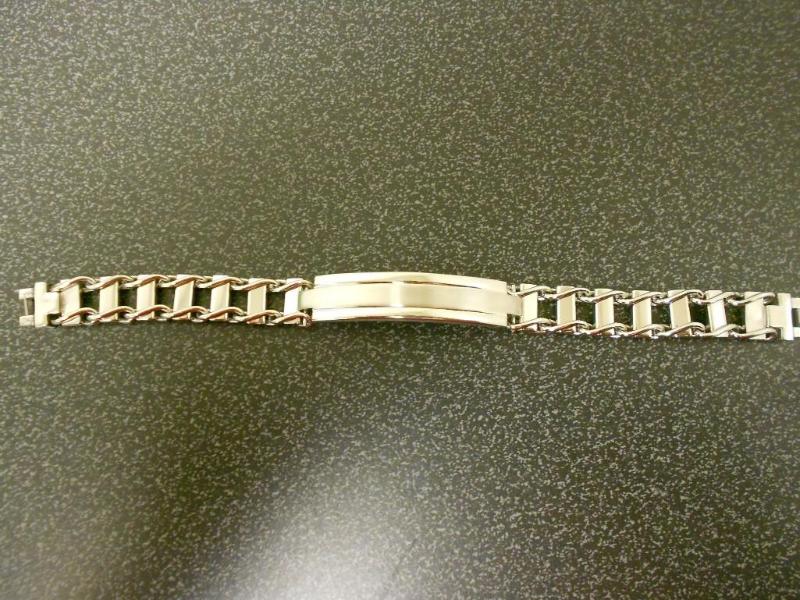 Mens Stainless Steel Bracelet, ove...