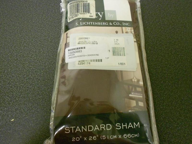 Royalty standard Sham, size 20 x 26...