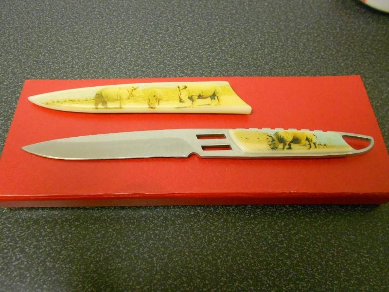 Collectors knife fixed blade, overa...