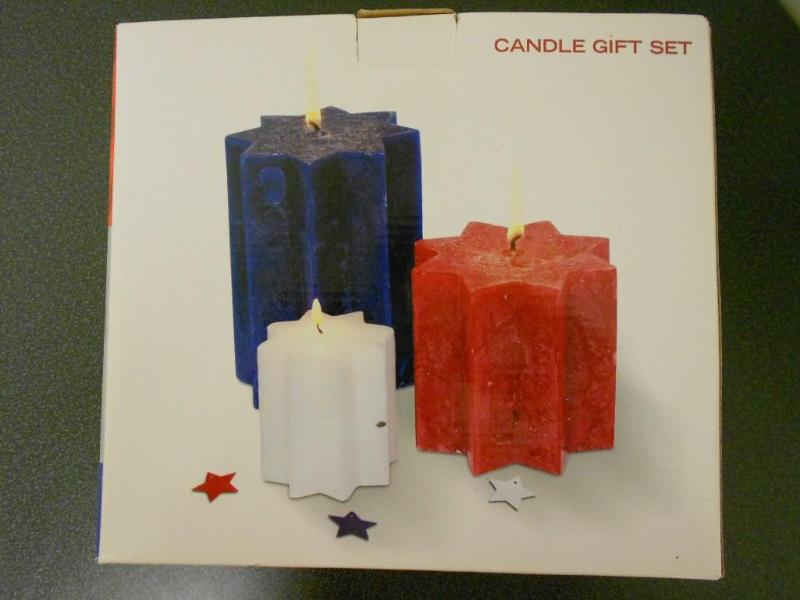 Candle Gift Set. NEW in package....