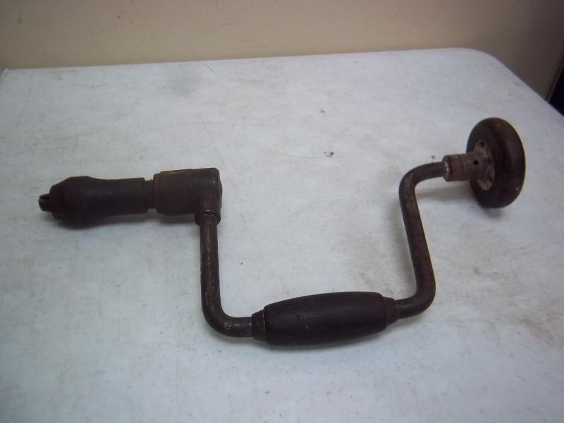 lot 10 image: Antique Woodworking Drill...
