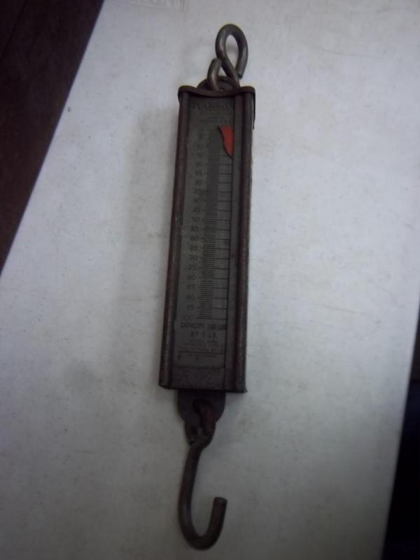 lot 11 image: Antique Hanson Farm Scale Made In C...
