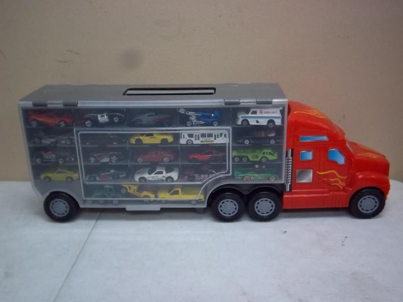 lot 133 image: Truck With Toy Cars In It...
