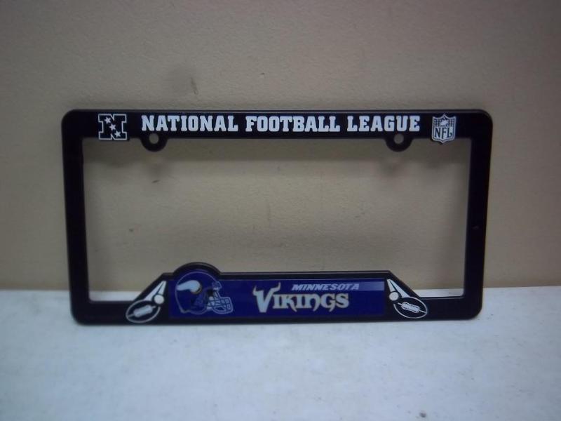 lot 136 image: Minnesota Viking Football License P...
