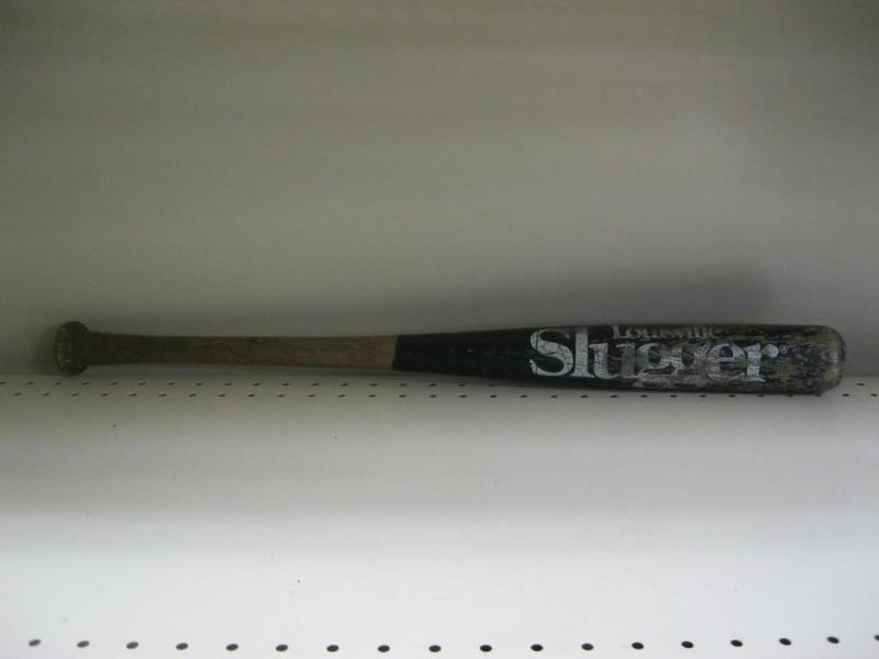 lot 141 image: Wood Louisville Slugger Baseball Ba...