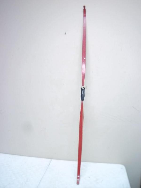 lot 153 image: Vintage Red Bear 50" Bow...