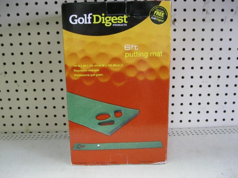 lot 244 image: 6 Foot Putting Mat...