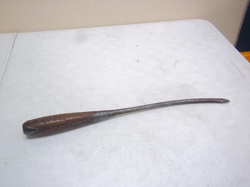 lot 3 image: Large Antique Screwdriver Metal And...