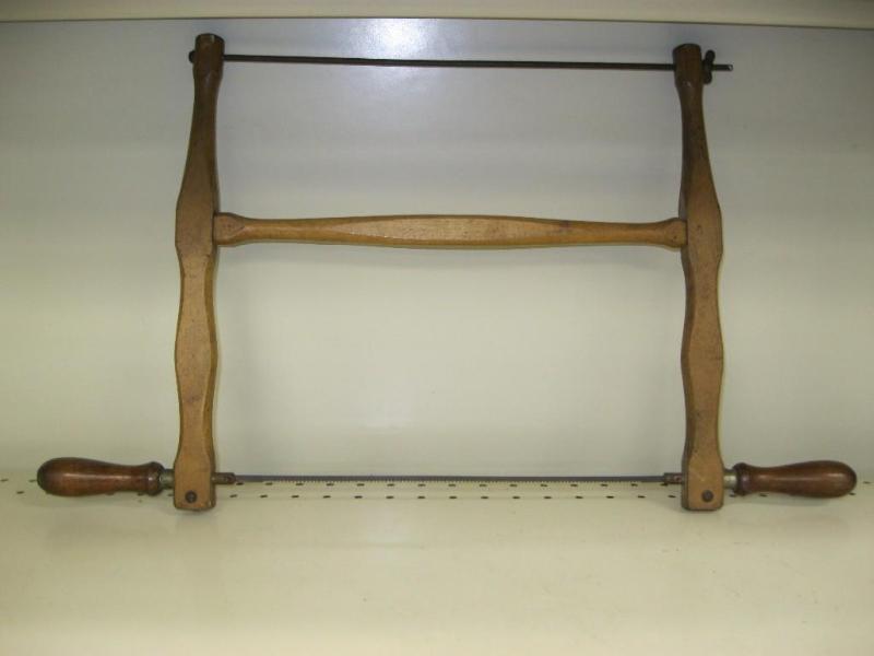 lot 30 image: Vintage Wood Saw Tool...