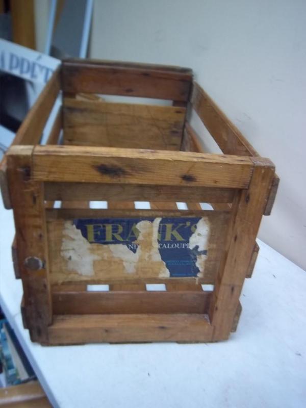lot 36 image: Wood Crate - Some Wear...