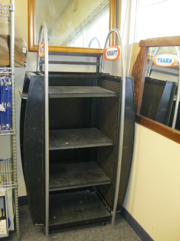 lot 54 image: Kraft Store Shelf On Wheels...