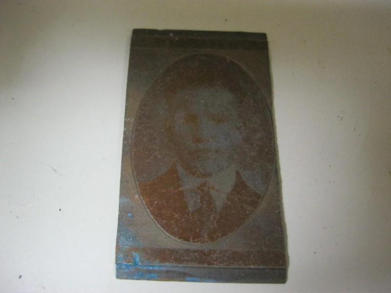 lot 79 image: Antique PictureNegative On Copper...