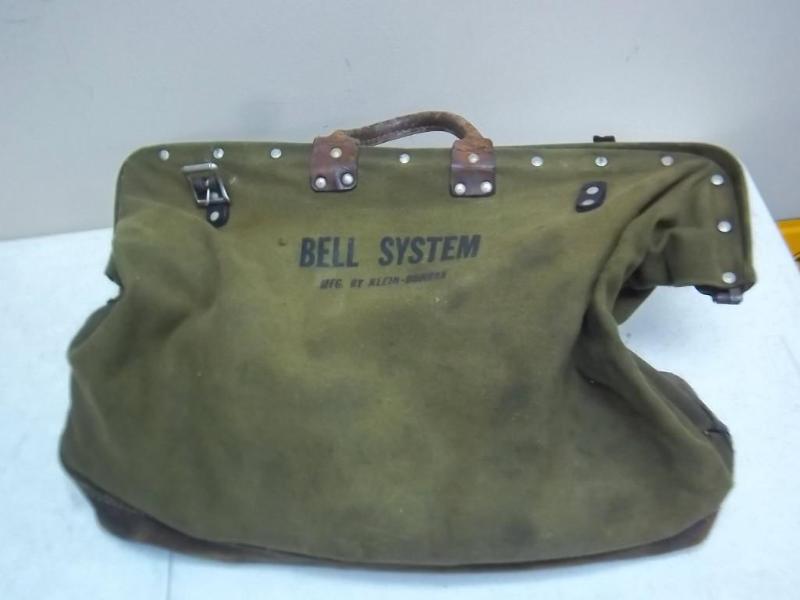 Vintage Bell System Canvas Tool Bag... | #23 Antiques, Tools