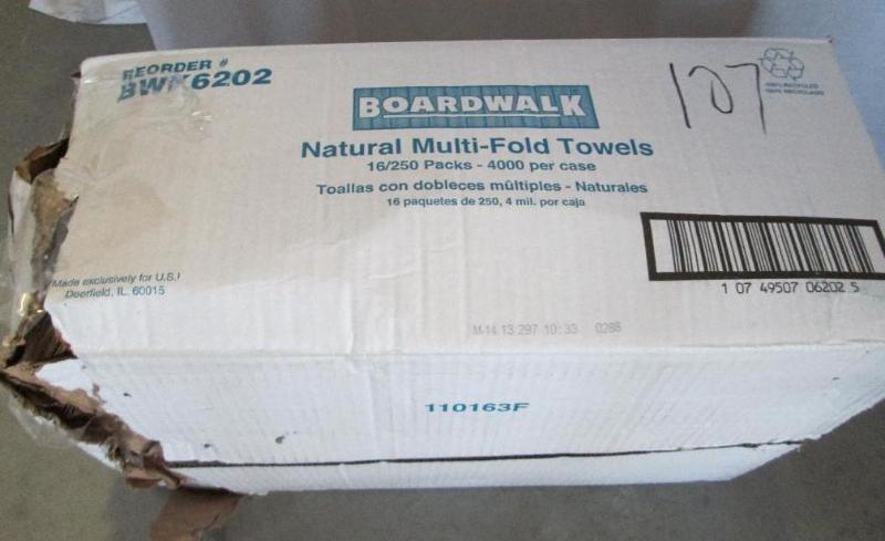 Damaged case of boardwalk natural m...
