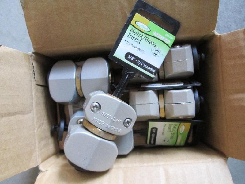 Box of 10 metal and brass quality h...