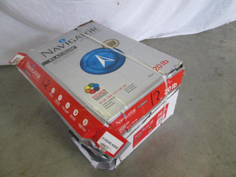 Case of Navigator 8.5 x 11 printer ...