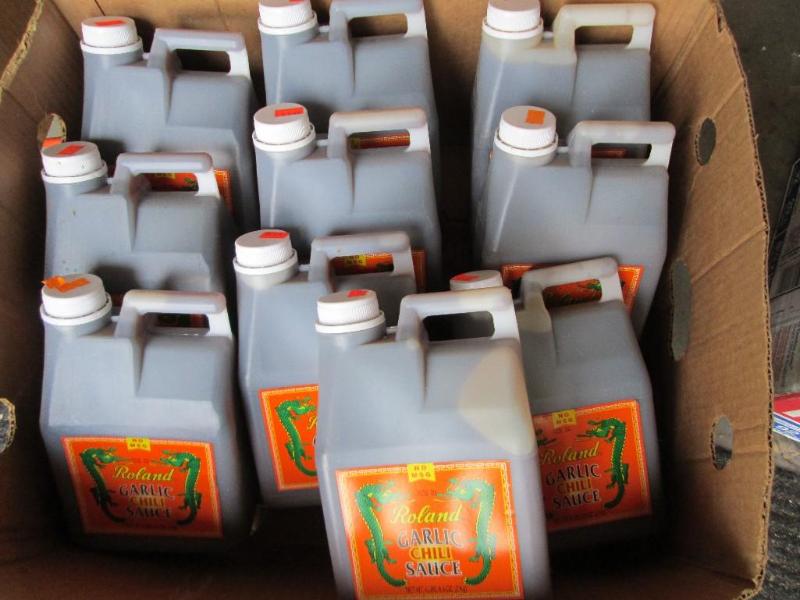 Lot of 10 Roland Chili sauce 4 lbs ...