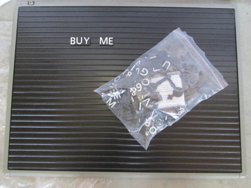 Quartet magnetic letter board with ...