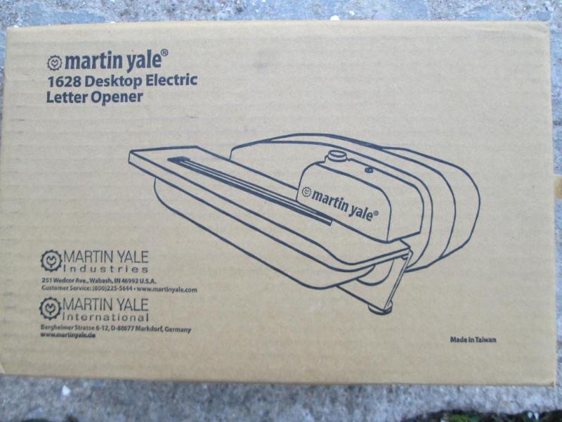 Martin Yale electric letter opener...