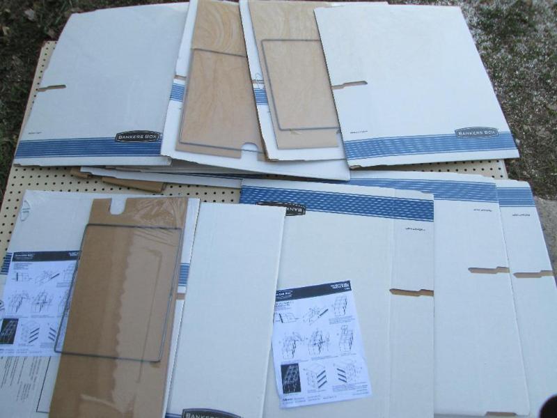 12 bankers box file cube set...