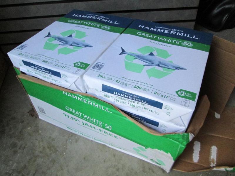 Case of Hammermill 8.5 x 11 copy pa...