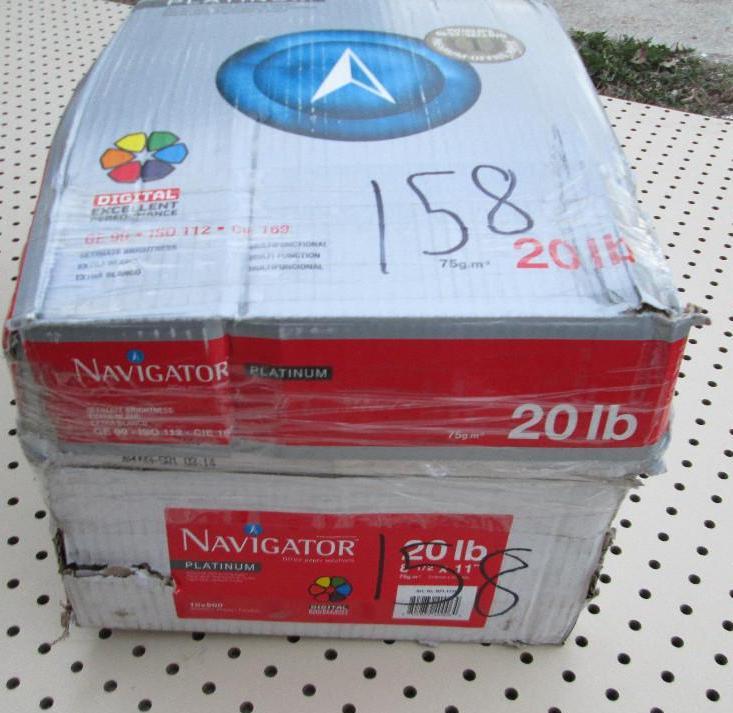 Case of Navigator 8.5 x 11 copy pap...