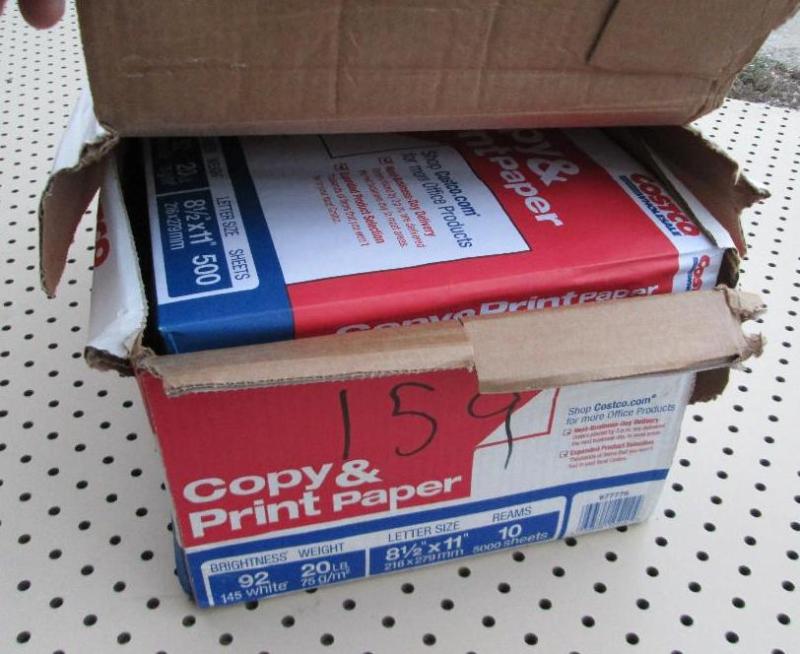 Case of Costco 8.5 x 11 paper, one ...