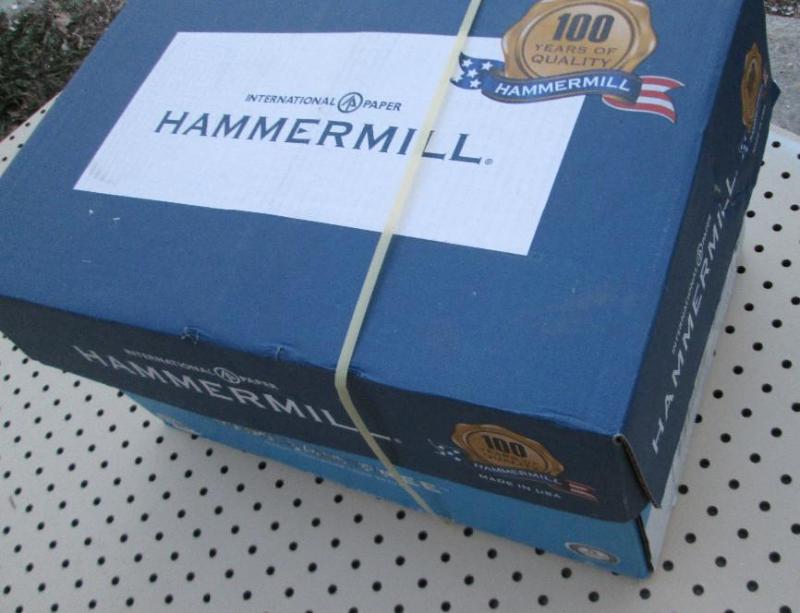 Case of Hammermill 8.5 x 11 copy pa...