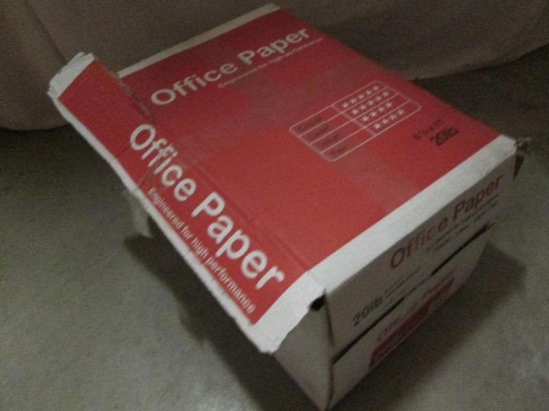 Case of Office Paper 8.5 x 11 copy ...
