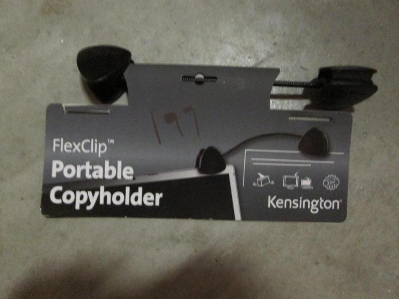 Flexible copy holder...
