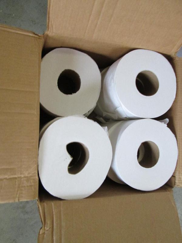 Case of Boardwalk green toilet tiss...