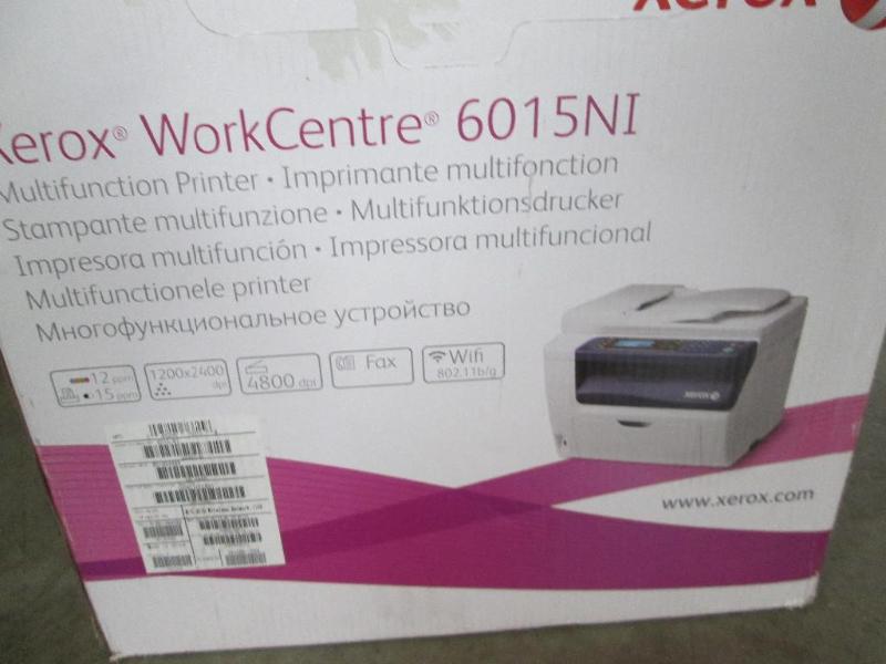 Xerox Workcentre 6015NI printer - t...