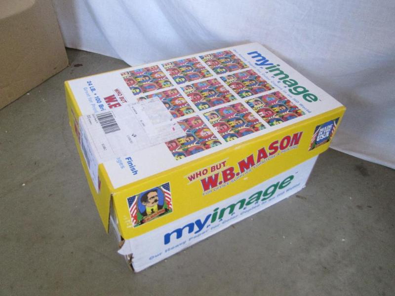 WB Mason 11 x 17 case of copy paper...