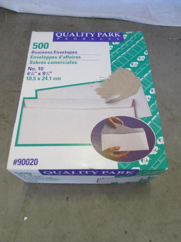 Box of 500 business envelopes...