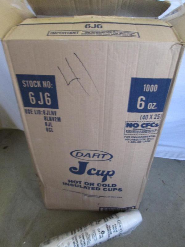 Case of Dart 6 oz hot or cold cups ...