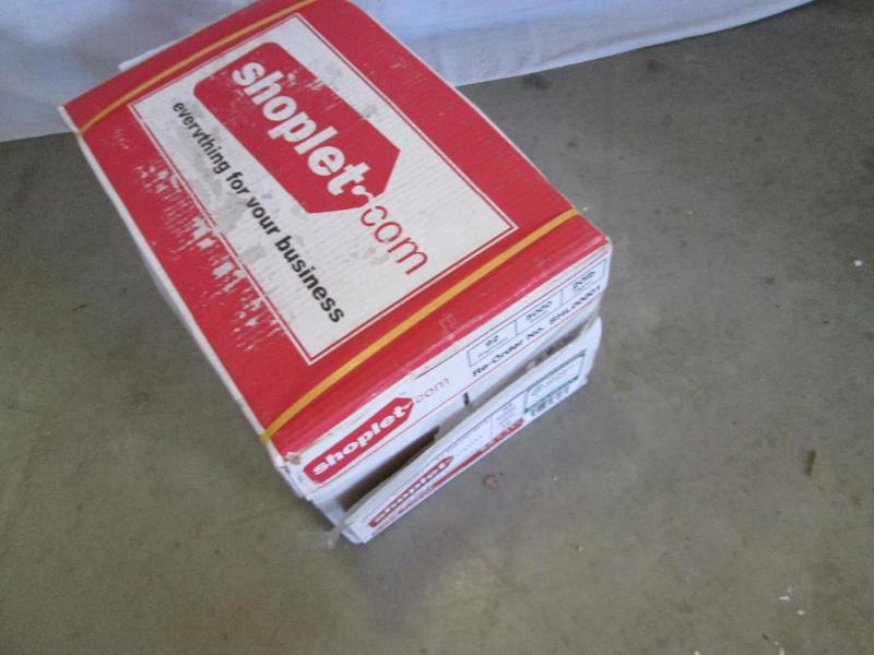 Case of Shoplet 8.5 x 11 paper...