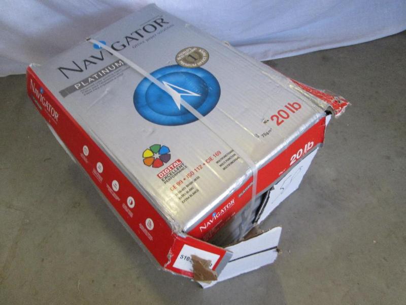 Case of Navigator 8.5 x 11 copy pap...