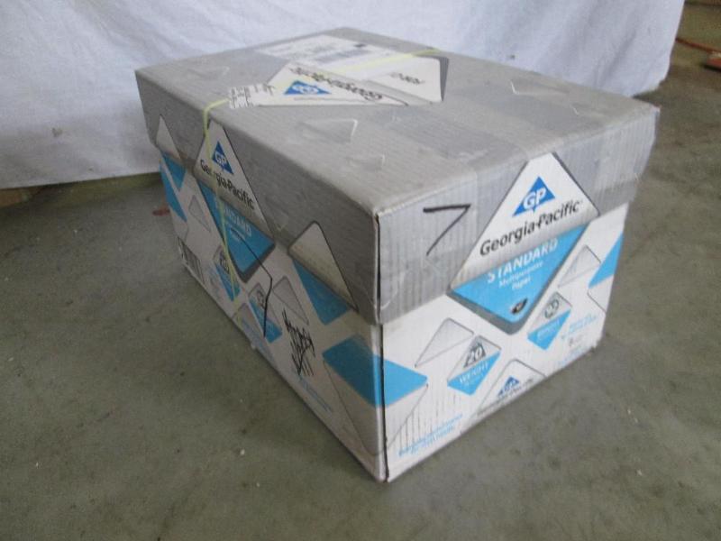 Case of printer paper, 8.5 x 11 500...