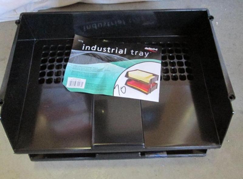 2 stacking legal size industrial pl...