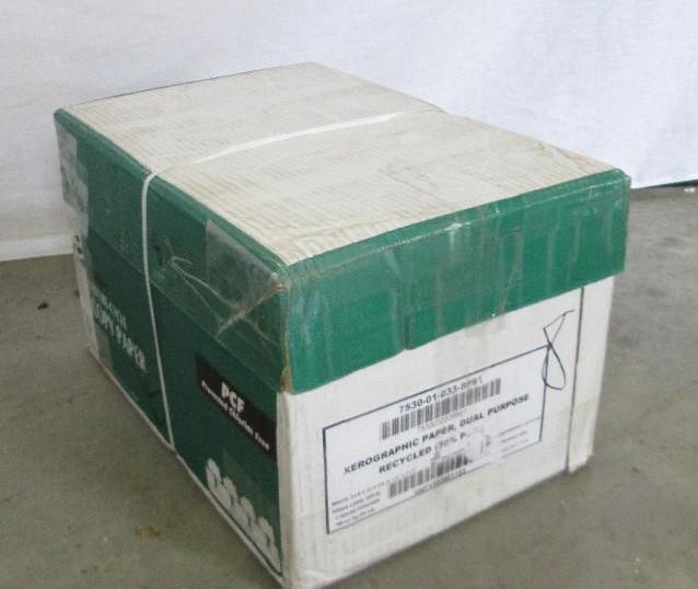Case of printer paper, 8.5 x 11 500...