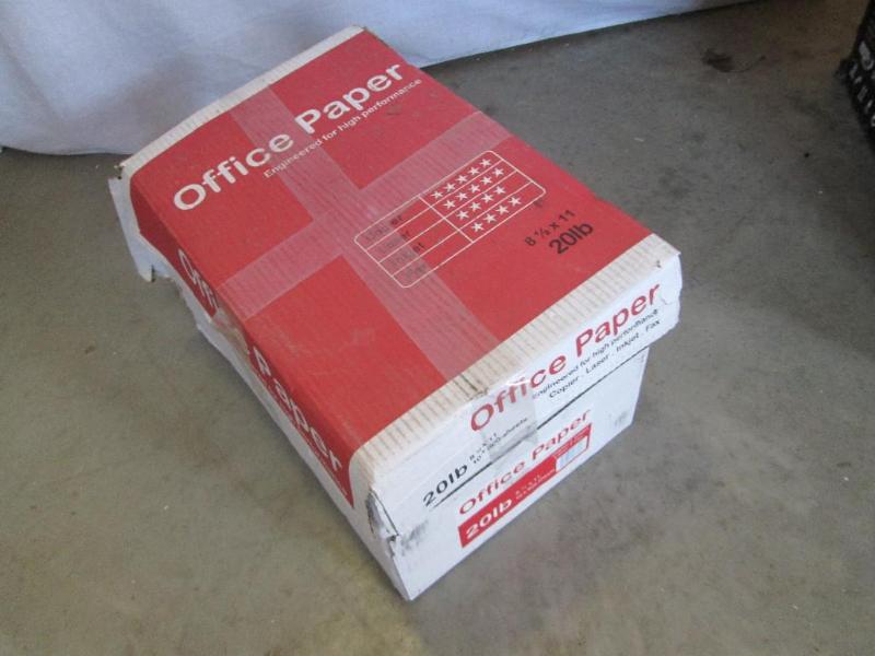 Case of Office Paper 8.5 x 11 copy ...