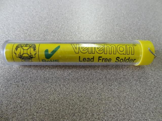 lot 100 image: 12-Tubes of Lead Free Solder...